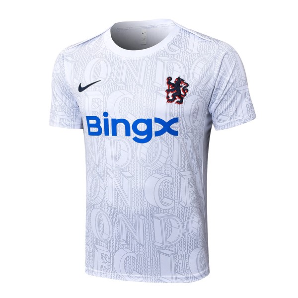 Camiseta Entrenamiento Chelsea 2025/26 Blanco 4